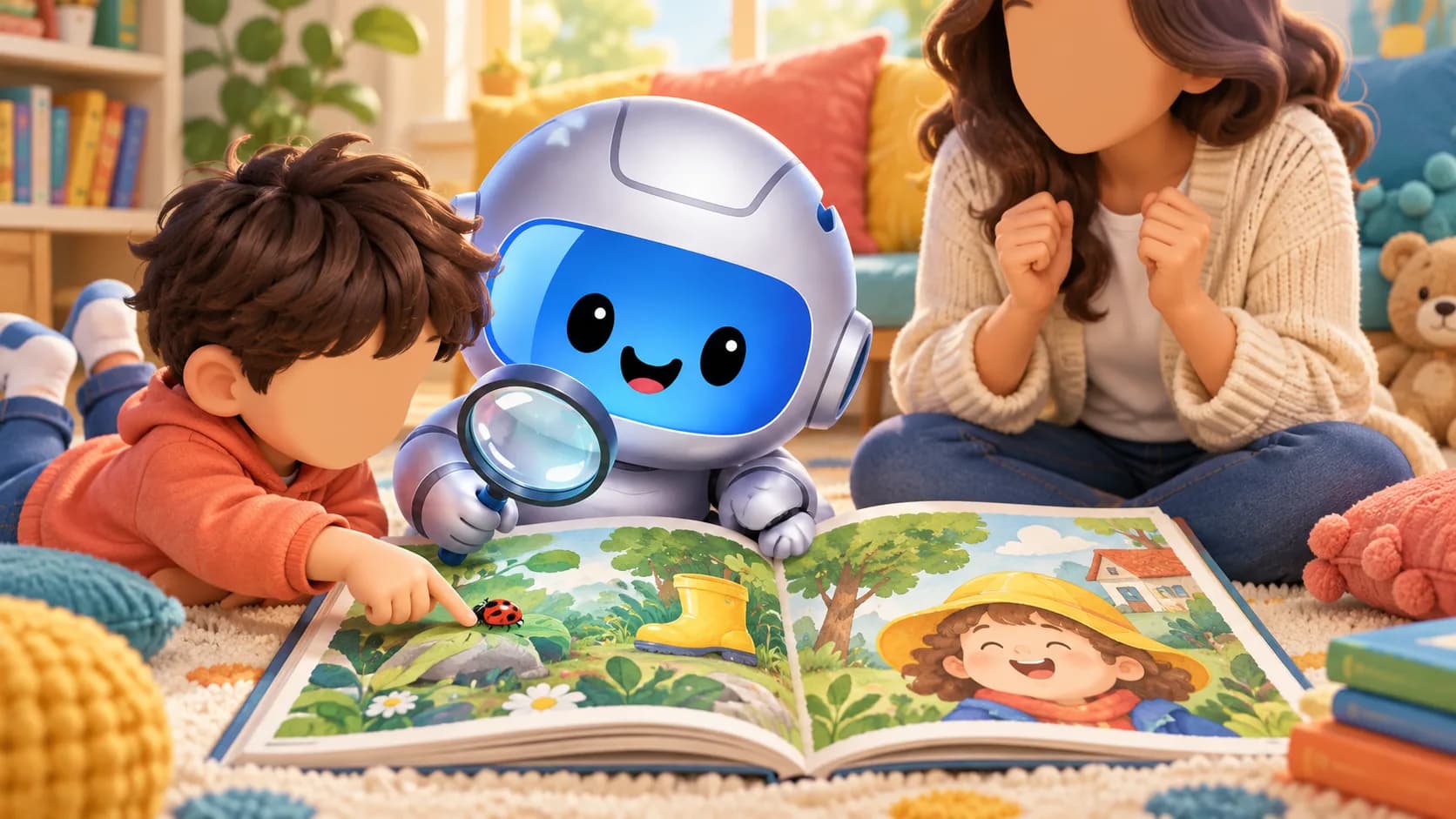 Activity 2: The Picture Detective Clue Hunt (5–10 minutes) — ELEN mascot illustration